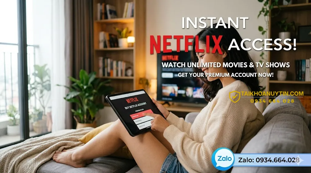 Mua TK Netflix Là Gì? Có Nên Mua Không?