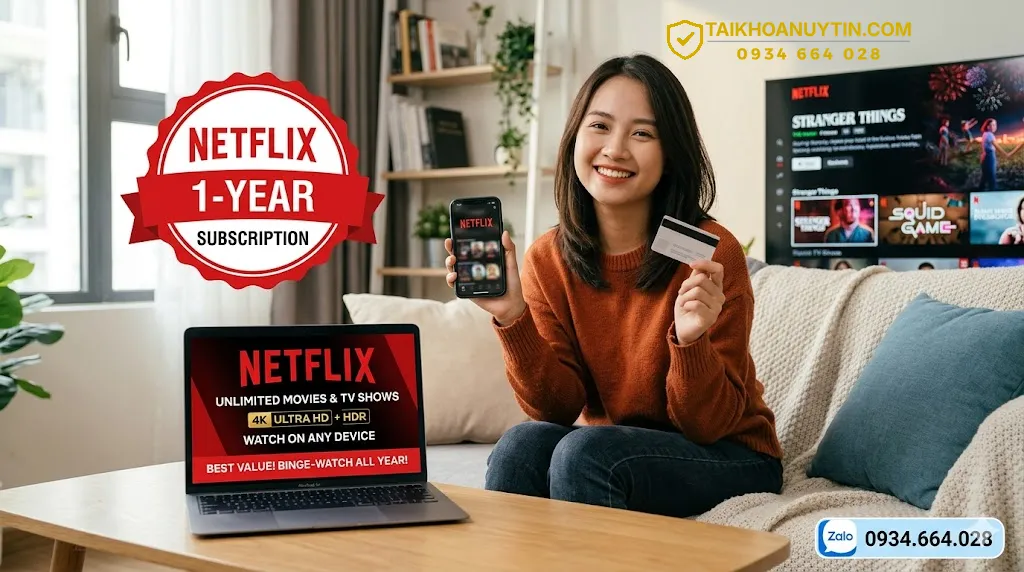 Lợi ích khi mua Netflix 1 năm
