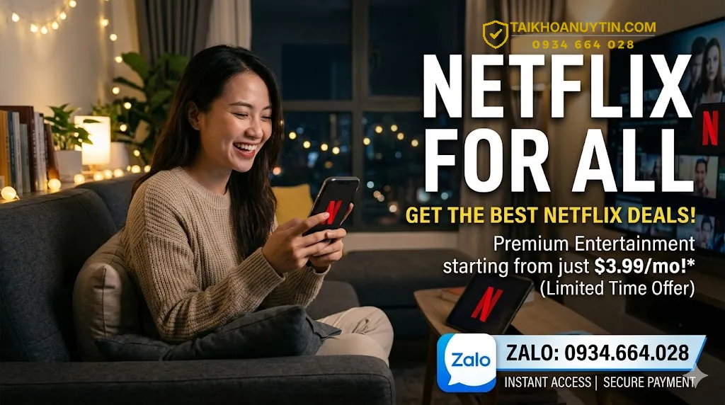 Netflix giá hiện nay là bao nhiêu?