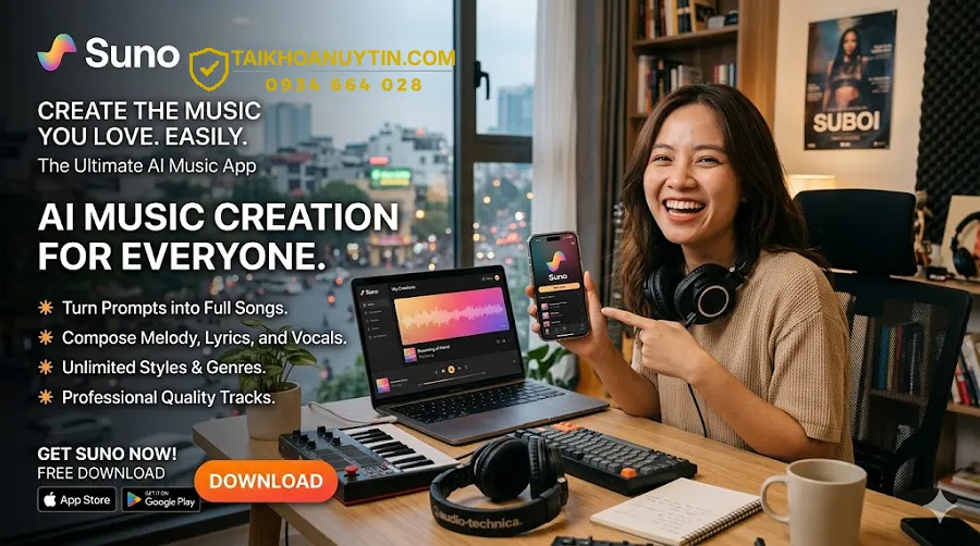 Phần mềm Suno là gì?