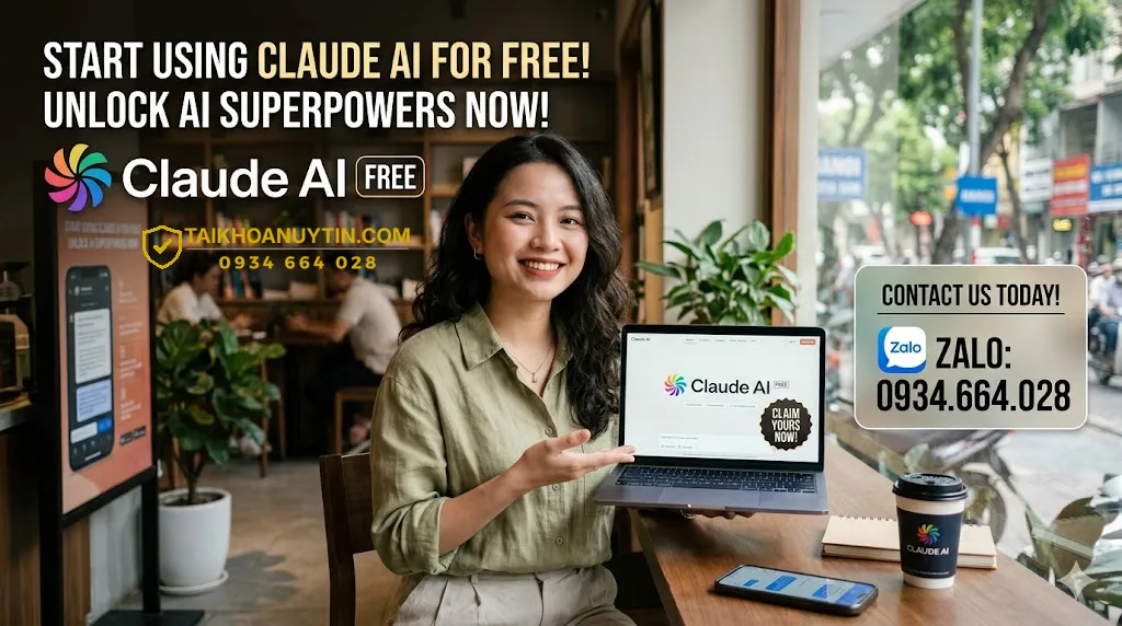 tài khoản claude ai free