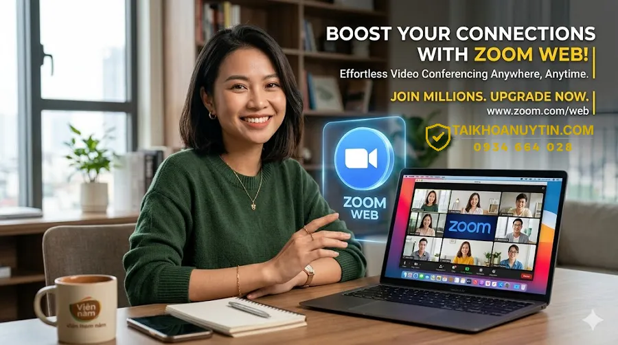 Zoom Web Là Gì? Hướng Dẫn Sử Dụng & Mua Zoom Bản Quyền Giá Tốt