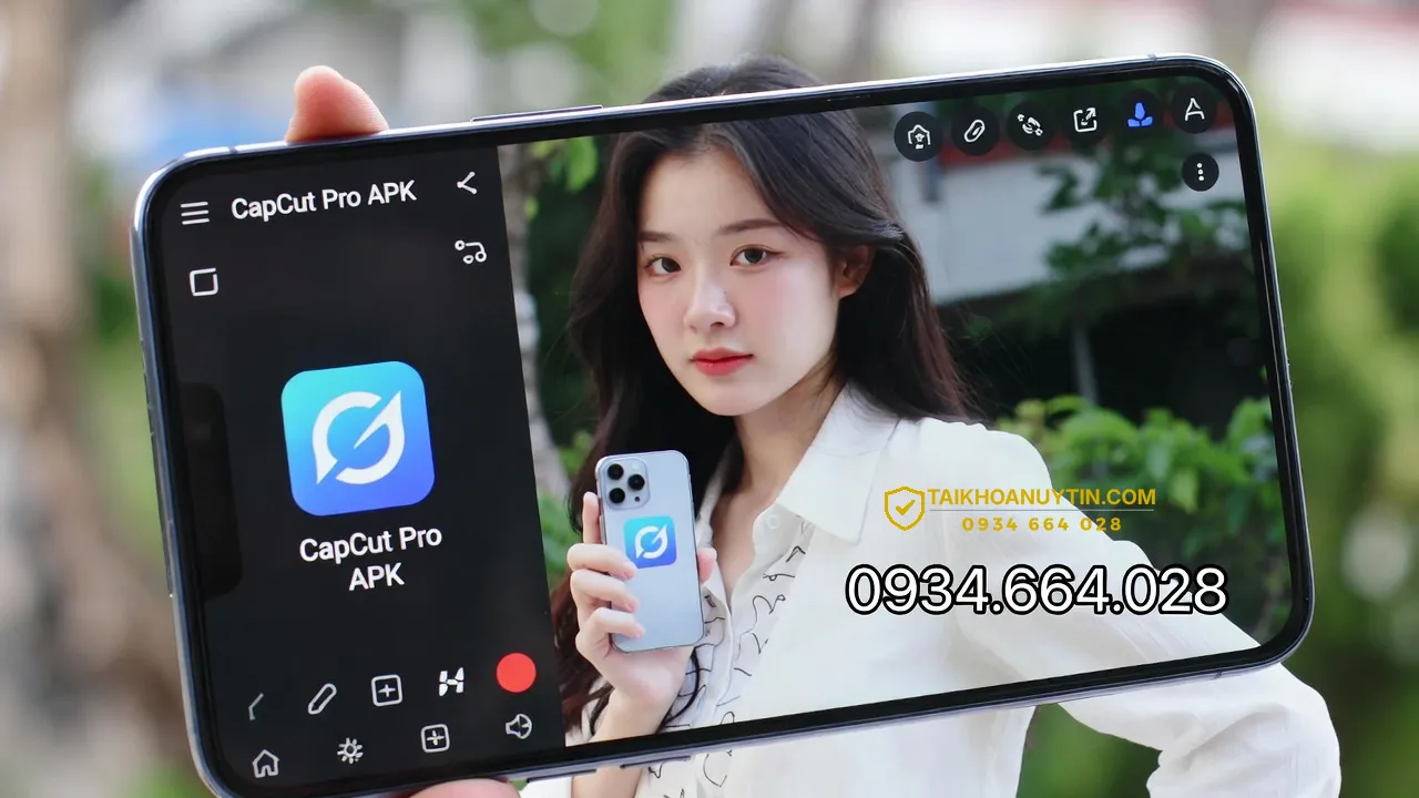 Mua tài khoản cap cut pro apk