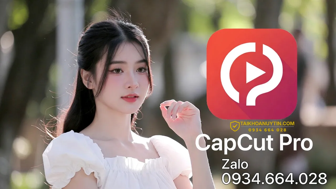 Mua tài khoản cap cut pro