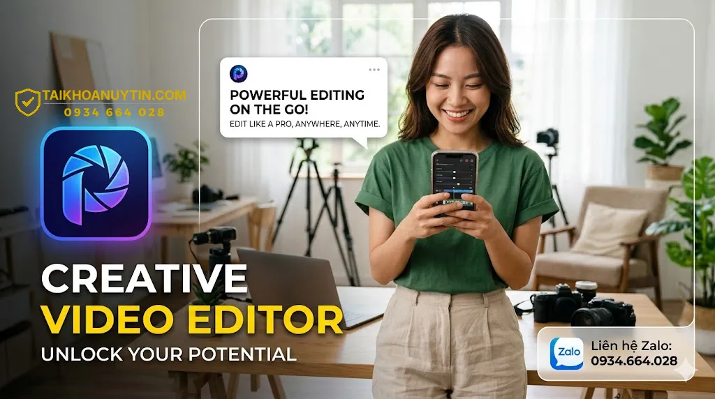 Mua tài khoản capcut pro apk 17.8 0