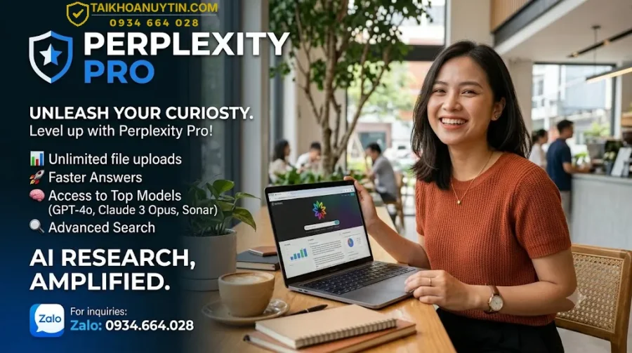 Gói Perplexity Pro Chính Hãng Giá Rẻ tại taikhoanuytin.com