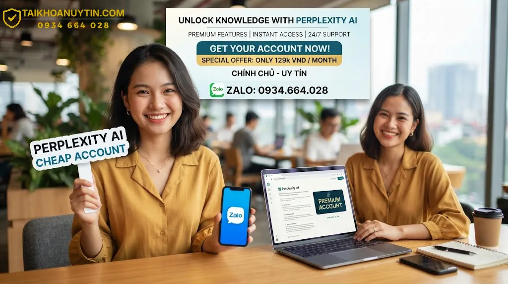 tài khoản perplexity giá rẻ