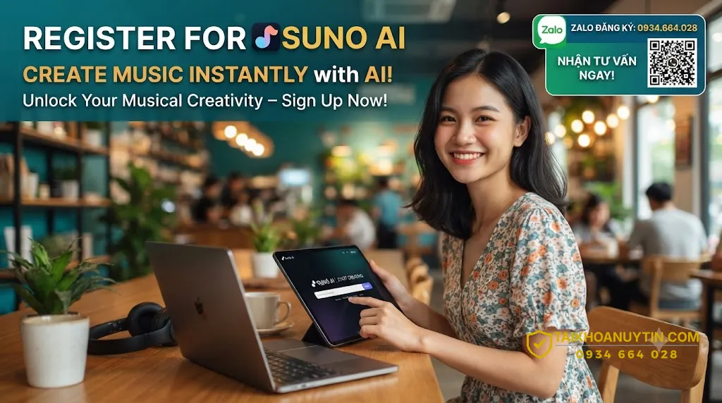 Đăng ký Suno AI