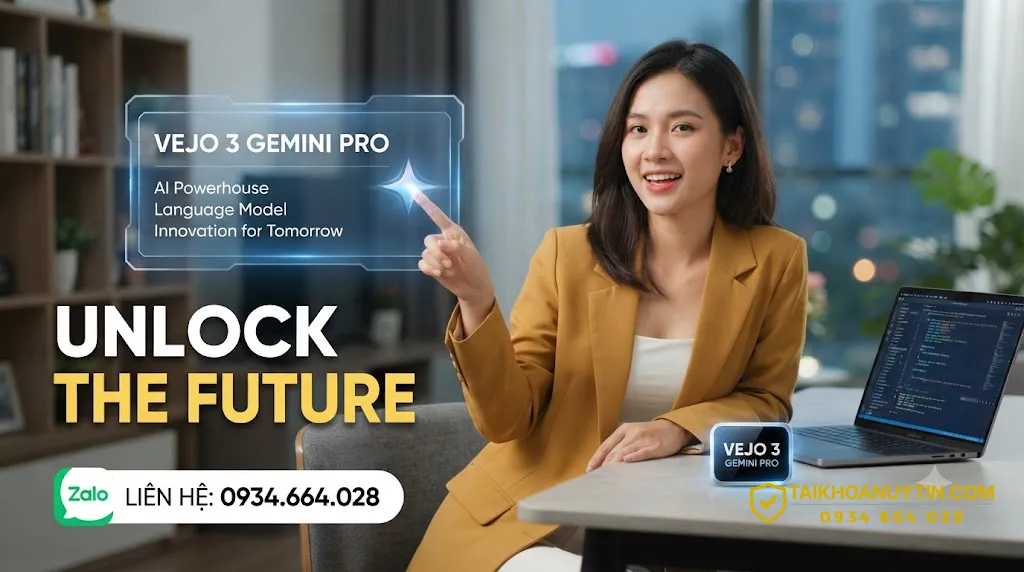 Mua tài khoản veo 3 gemini pro