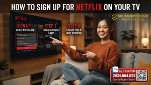 Cách đăng ký Netflix trên tivi nhanh, đơn giản