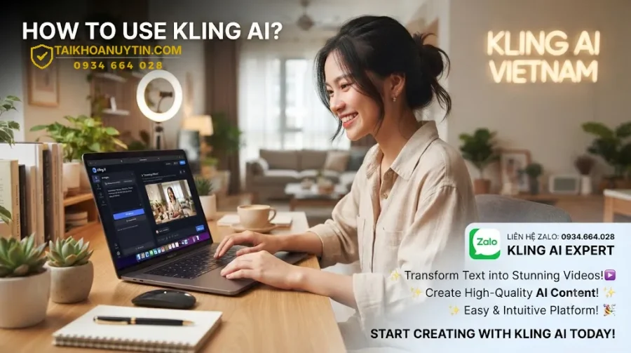 Cách dùng Kling AI chi tiết từ A-Z cho người mới