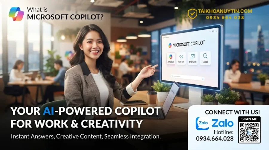 Copilot là gì? Khám Phá Microsoft Copilot AI Từ A-Z