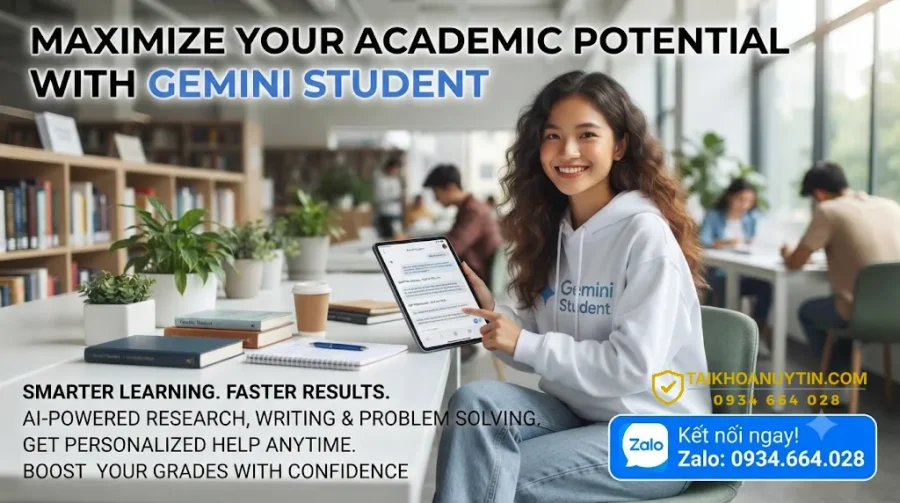 Gemini Student: Cách đăng ký và lựa chọn tài khoản phù hợp