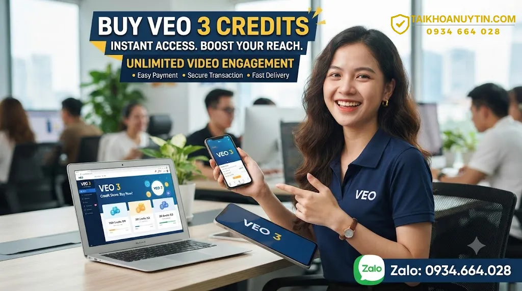 mua credit veo 3 giá rẻ