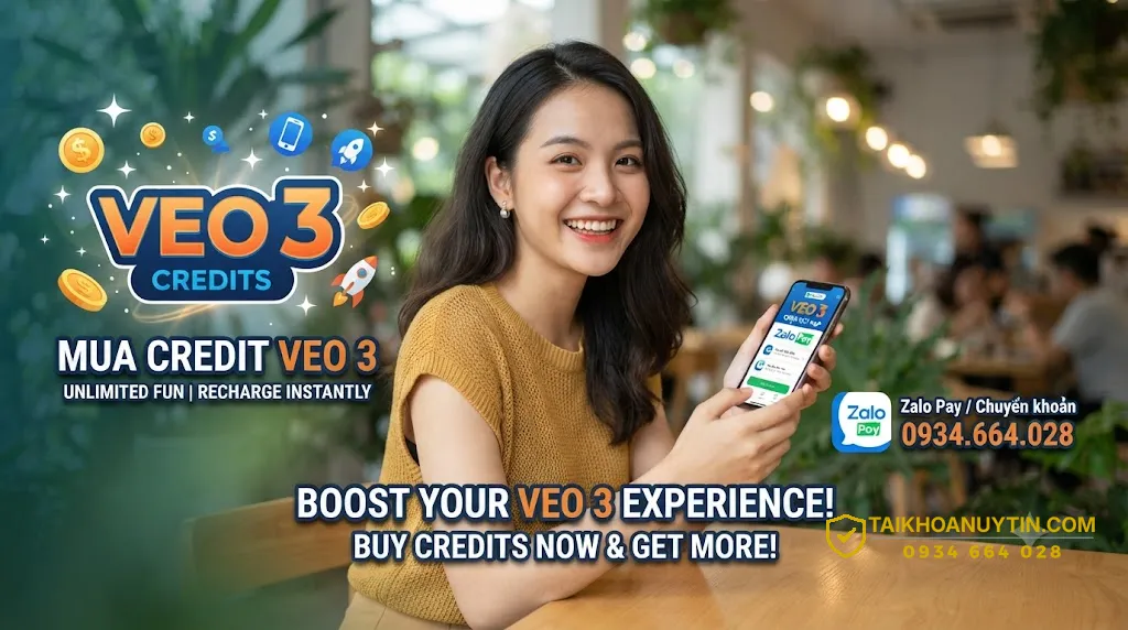 mua credit veo 3
