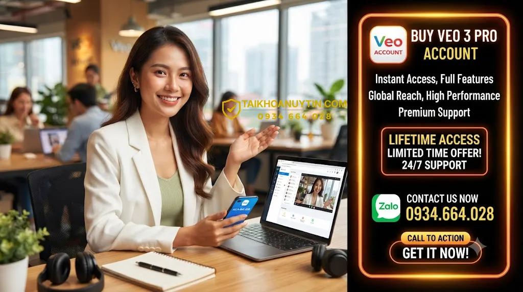 mua tài khoản veo 3 pro giá rẻ