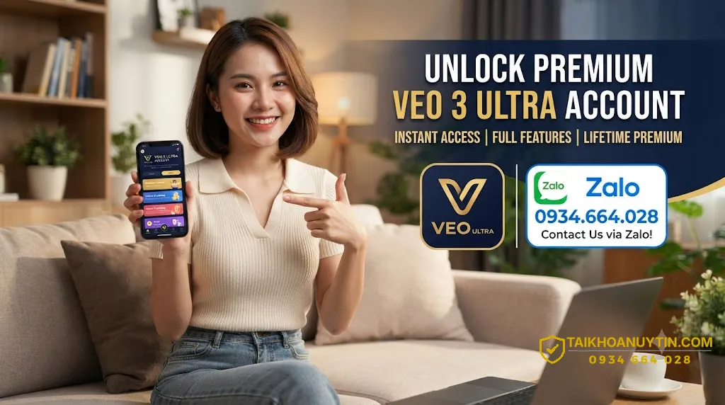 mua tài khoản veo 3 ultra