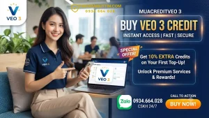 Mua Credit Veo 3 Giá Rẻ | Nạp Credit Nhanh, Hỗ Trợ 24/7