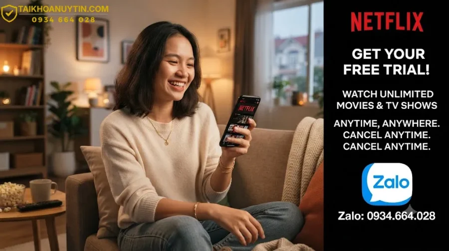 Netflix.com đăng ký miễn phí có thật không? Hướng dẫn 2026