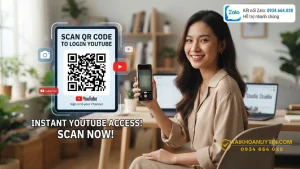 Quét mã YouTube đăng nhập nhanh trên TV | Hướng dẫn 2026