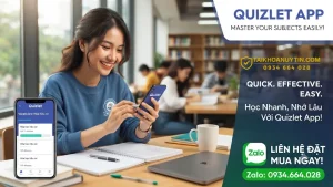 Quizlet App: Hướng Dẫn Sử Dụng & Mua Quizlet Plus Uy Tín