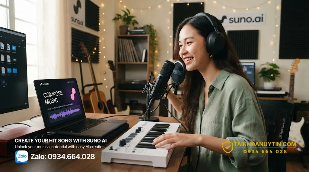 suno ai sáng tác nhạc