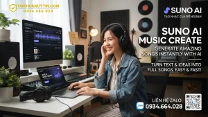 Suno AI tạo nhạc chuyên nghiệp | Mua tài khoản Suno giá rẻ