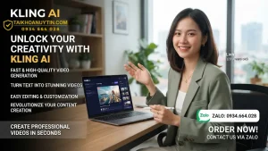 Tài khoản Kling AI giá rẻ chính hãng, dùng ổn định