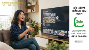 YouTube trên TV: Cách kết nối và dùng YouTube Premium hiệu quả