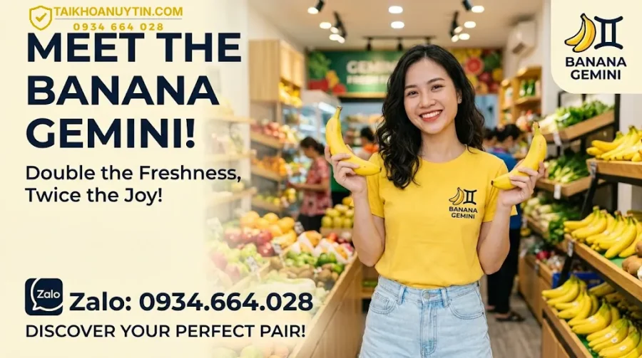 Banana Gemini: Nano Banana AI tạo ảnh Google Gemini