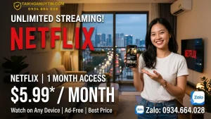Giá Netflix 1 Tháng Siêu Rẻ – Gói Netflix Tiết Kiệm