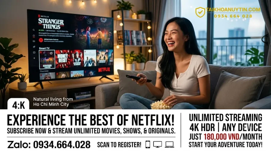 Meta title: Gói đăng ký Netflix chính hãng: Các gói Netflix & giá mới
